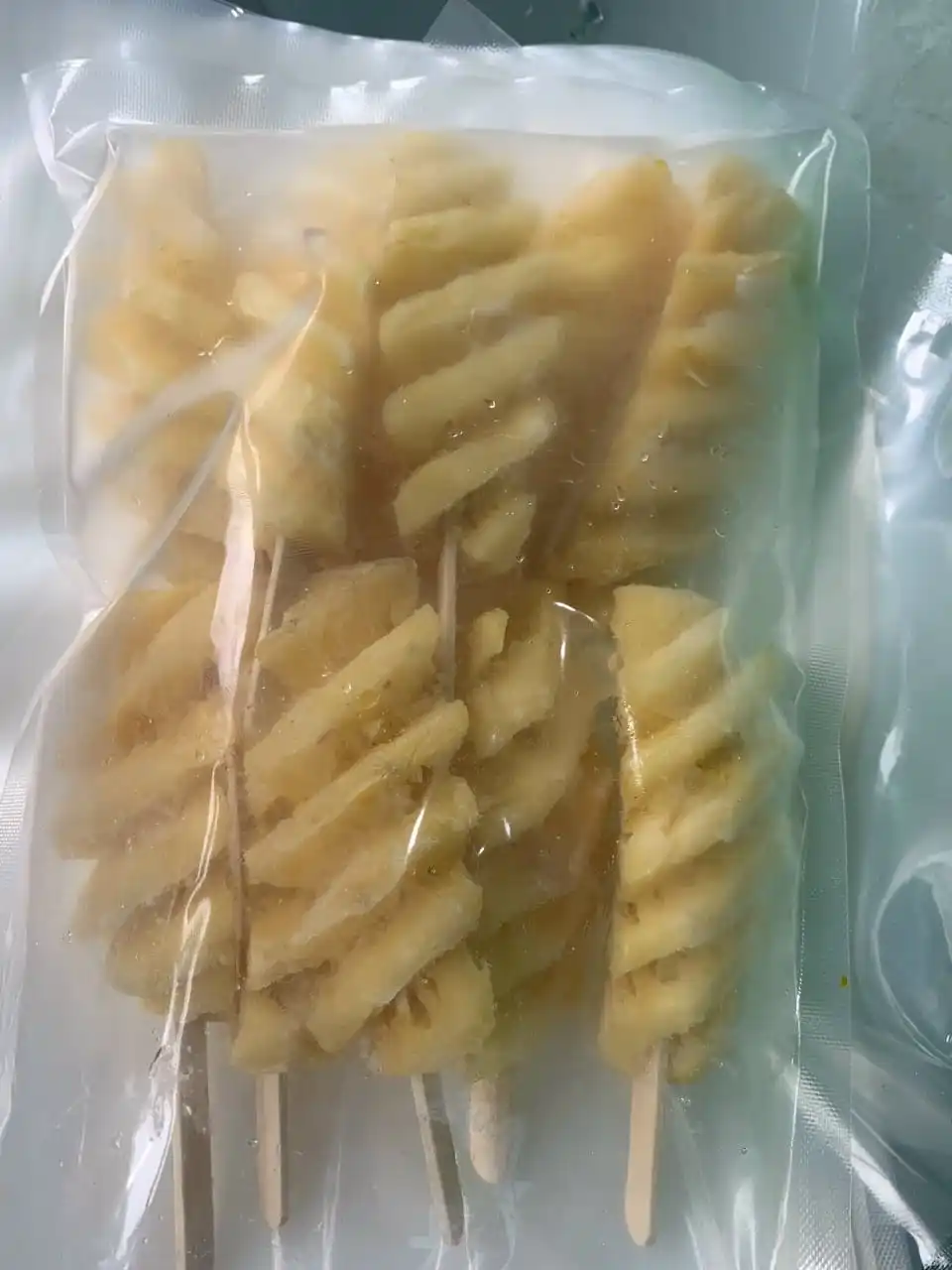 Замороженный ананас IQF нарезанный для продажи оптовая продажа желтое манго сладкое надувной стиль время упаковки 1 кг 5 кг-Whatsapp 0084 989 322 607