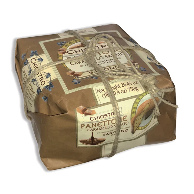 Panettone соленая карамельная ручная упаковка 750