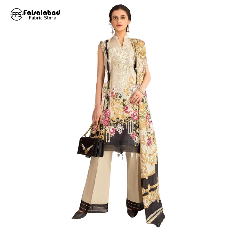 Сшитые вышитые Южноазиатские тканевые костюмы сальвар камиз и пакистанские шифоновые костюмы с принтом для женщин