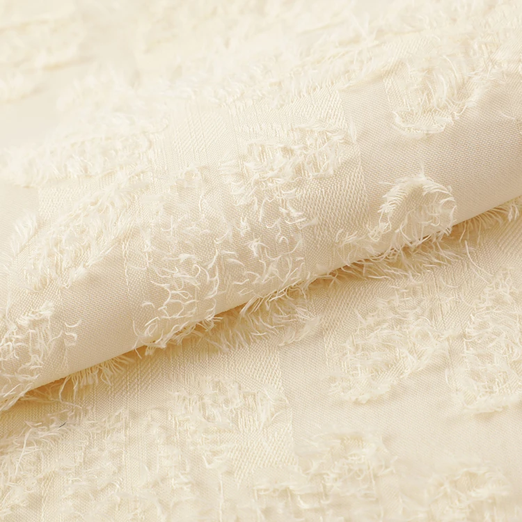 Модные элегантные мягкие однотонные 152gsm жаккардовый декоративный тканые 100% полиэфирной ткани