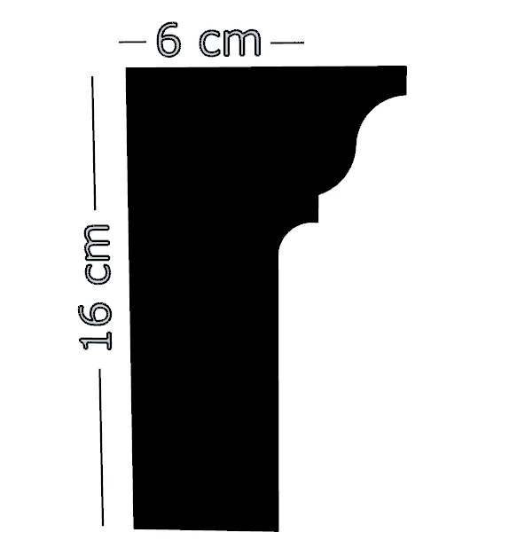 Window Cornice Exterior EPS Mouldings WCECO7
