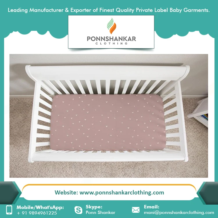 Wholesale Price Cotton Baby Fitted Sheet Baby Crib Bedding Set with High Quality Buy At Best Price