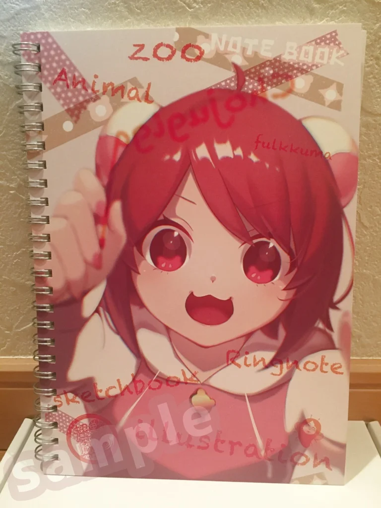 custom notebook in japanese design stationery customized stationery goods