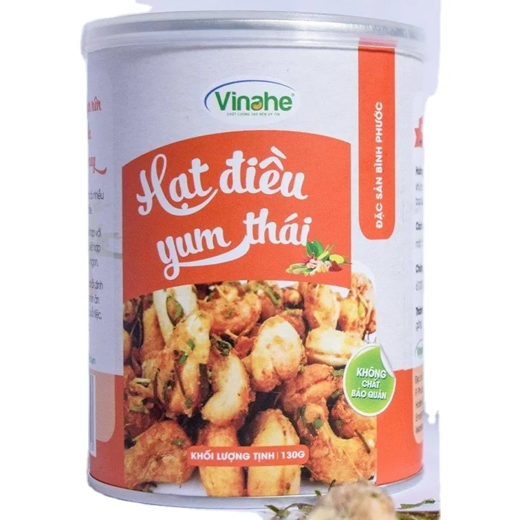 
High Quality 100% Organic Dried Roasted Thai Yum Cashew Nuts From Vietnam 