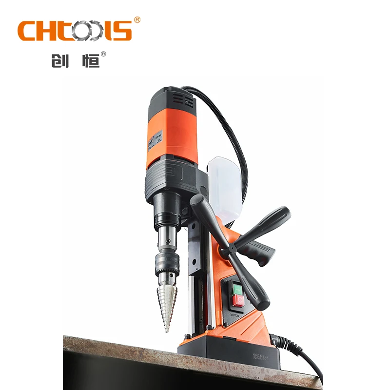 Portable hole cutter magnetic drilling machine for metal drilling