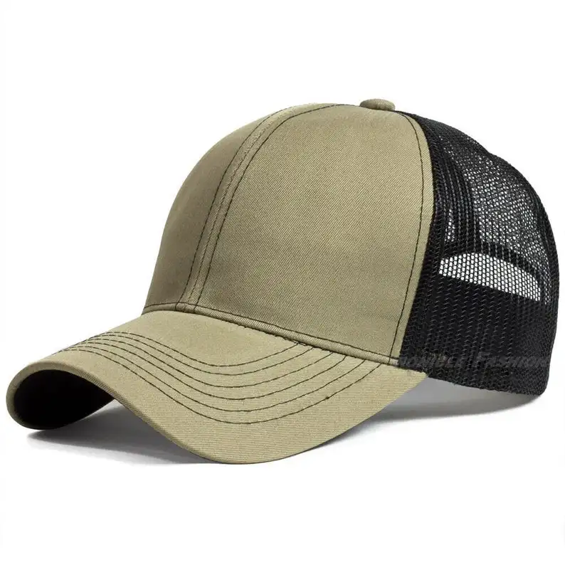 Solid Plain Multiple Colors 6 Panels Trucker Hats Gorras, Custom Logo Branded Business On Blank Sports Caps, OEM Sport Caps Hats
