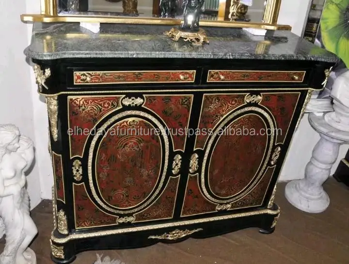 Antique boulle commode / French boule commode with ormolu