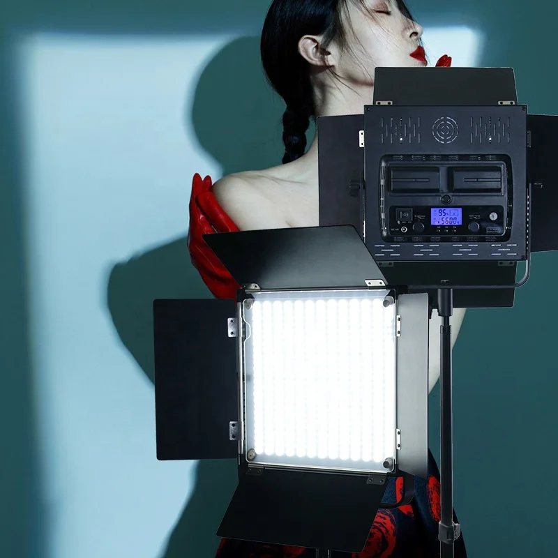 XINZHAO Battery Square Led Studio Video Panel Fill Light With Tripod Stand For Photography Camera Film Shooting