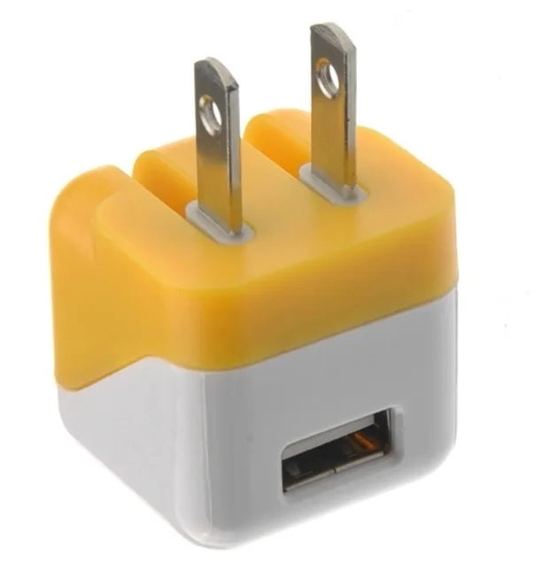 
Dice Foldable 5V 1A US One Port Single USB Travel Wall Charger Adaptor 