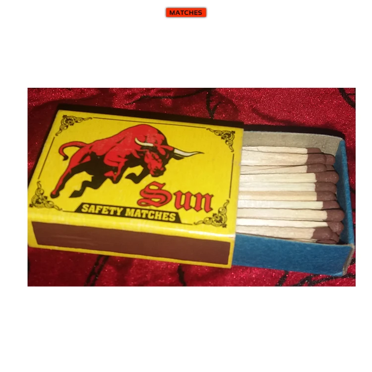 Professional Manufacturer Selling Safety Matches with Long Wooden Sticks at Low Price
