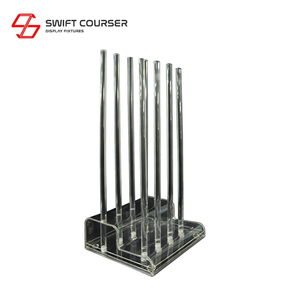 Promotion custom brand nine assembly golf club grip display rack