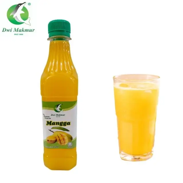 Hot Product Low Price Dwi Makmur 375ml Mango Flavour Paste Beverage Mango Concentrate Summer Drink share with family and friend