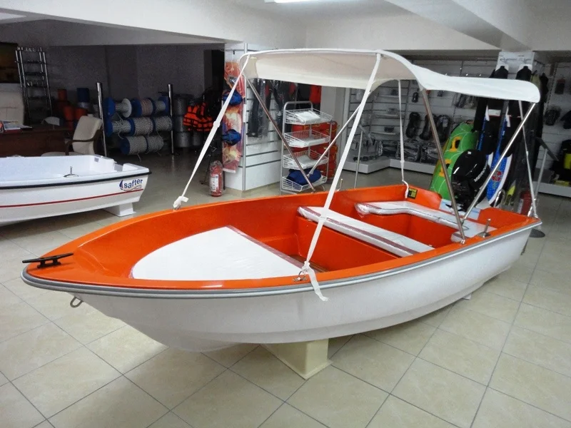 Гребная лодка, сандалии из стекловолокна, защитная лодка 350