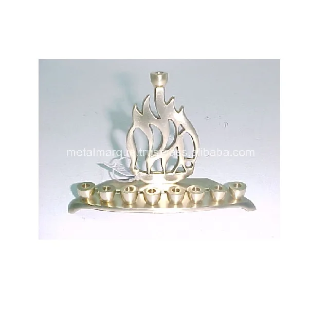 Star Solid Silver Menorah Candle Holder Menorah Candle Holder Religious Candelabra For Home Decor Menorah With Affordable Price