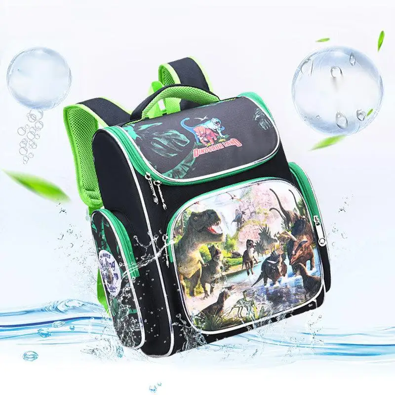 Kids Backpack Girls and Boys Classic School Backpack Light Weight Multi-pocket Backpack for School Cute Cartoon Print Bookbag