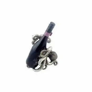 MODERN WHOLESALE HIGH QUALITY ALUMINIUM OCTOPUS WINE BOTTLE HOLDER NEW BEST PRICE ALUMINIUM OCTOPUS WINE BOTTLE HOLDER
