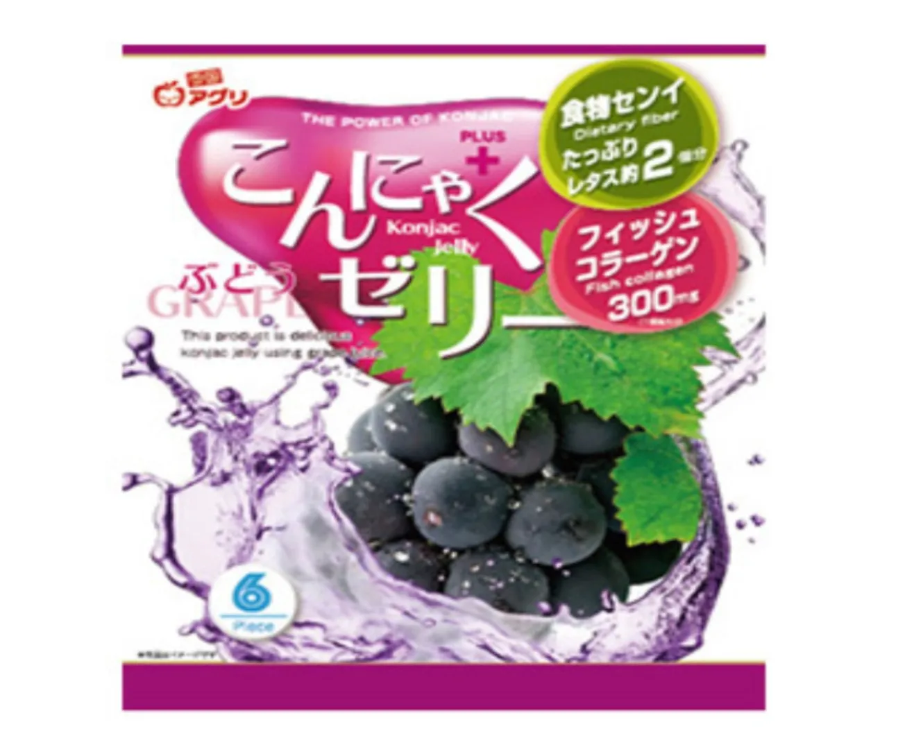 Konjac Jelly  Grape plus