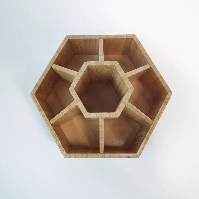 100% Eco Friendly Material 360 Rotation Bamboo Pen Holder From Vietnam Wooden Pen Case For Office Accessories