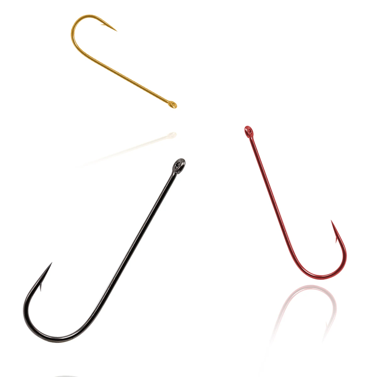 Manufacturer High Carbon Steel Sea Fishing hook Aberdeen Worm hook For Saltwater And Freshwater