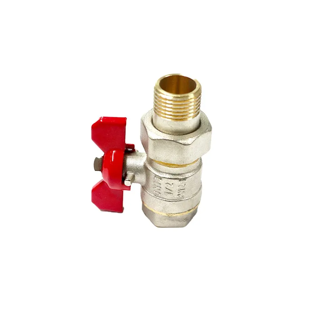 OEM valve manufacturer copper brass ball valve  DN15 20 50 80 heating plumbing system factory Vietnam