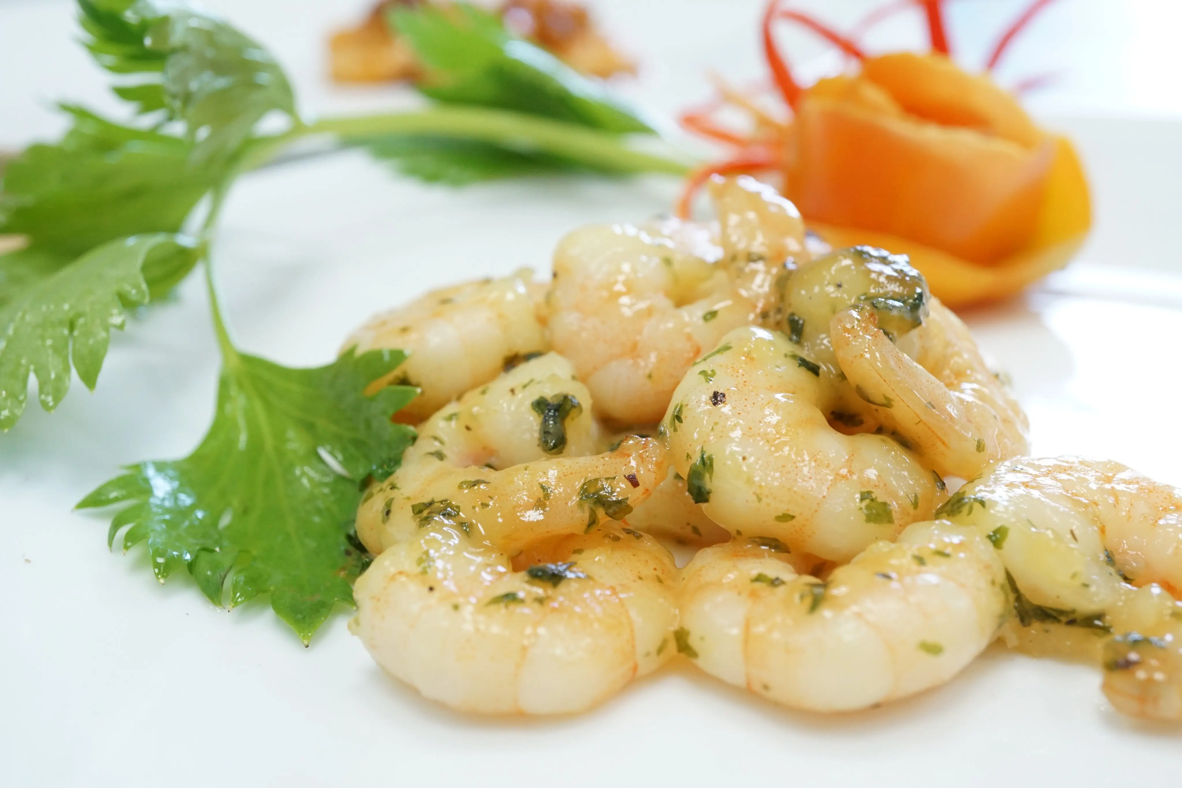 18 Months Shell Life Frozen Garlic Herb Marinated Vannamei Shrimp Export From Vietnam