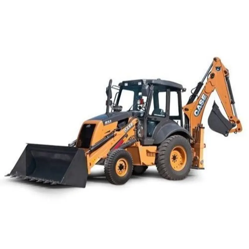 Powerful Performance Case 770 Backhoe Loader High On Productuvuty