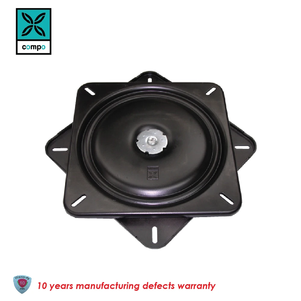 
Modern 10 Inch Swivels Plate Bar Stool Chair Heavy Duty Mechanism Steel from Malaysia 2.5mm Powder Coating 3.0kg 45 