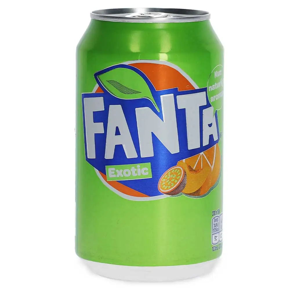 Exotic Fanta Lychee Supplier can 320ml from France