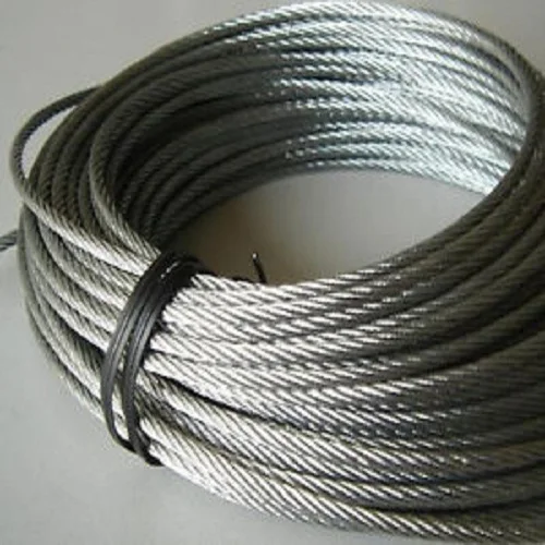 galvanized steel wire rope making machine/pvc coated galvanized steel wire rope sling cable