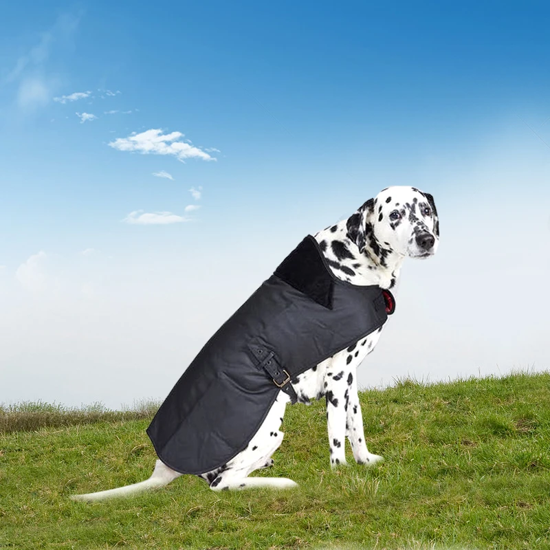 Wholesale Custom Large Luxury Designer Warm corduroy Pet Jackets Clothes Washable Wax Dog Coat