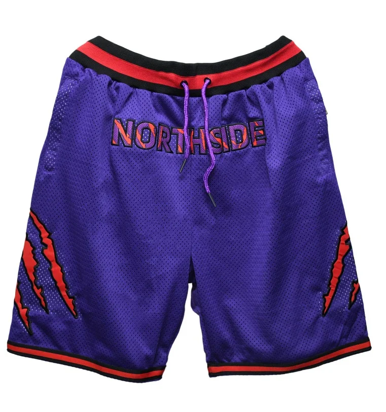 Special basketball shorts with pocket  custom design