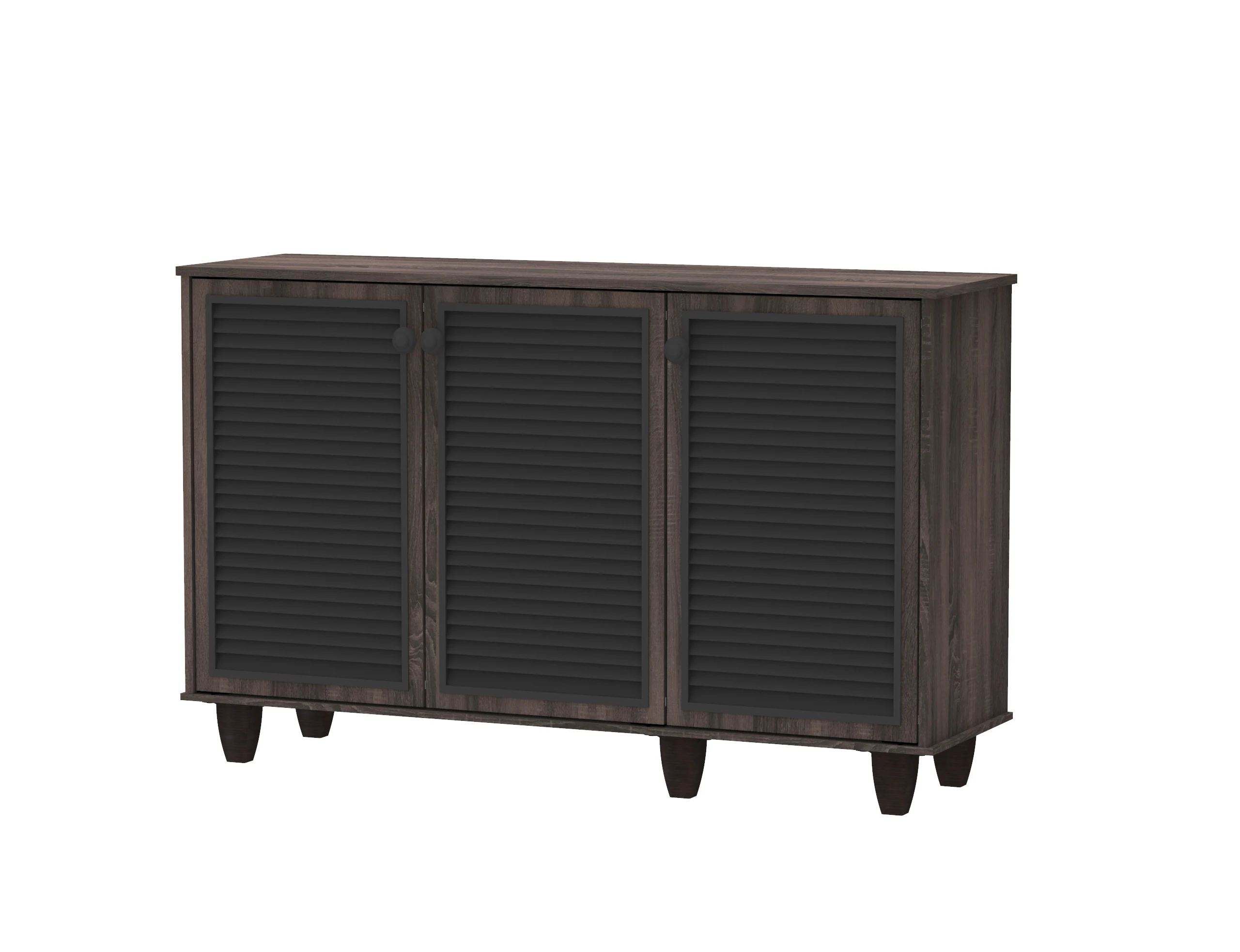 High Quality 3 Tier and 3 Door Shoes Cabinet Made in Malaysia 2504