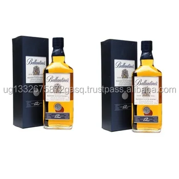 DISTILLED 12 YEARS OLD 75CL 40% VOL. HIGH END BALLANTINES SCOTCH WHISKY IN CARTON