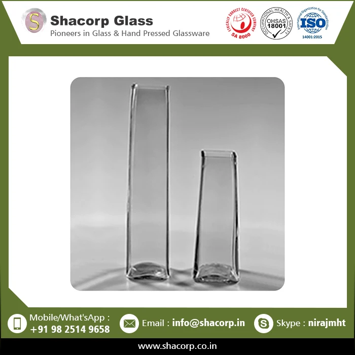 Factory Supplier Simple Design Glass Vase Manufacturer