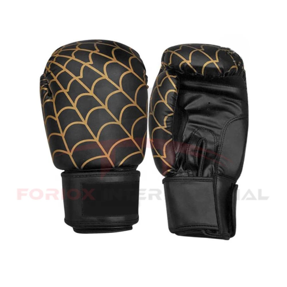 
custom brand logo wholesale custom made cheap leather/PU leather boxing glove 
