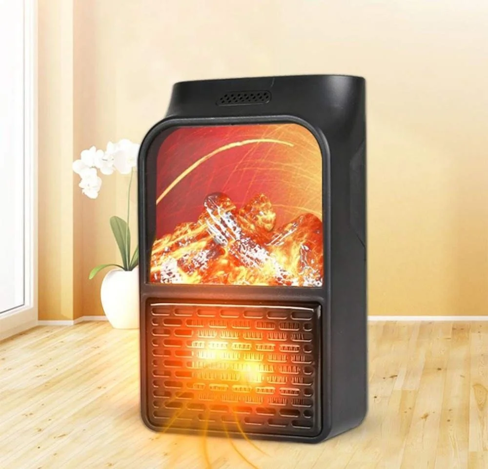 Бытовой портативный мини-обогреватель имитирующий быстрый нагрев