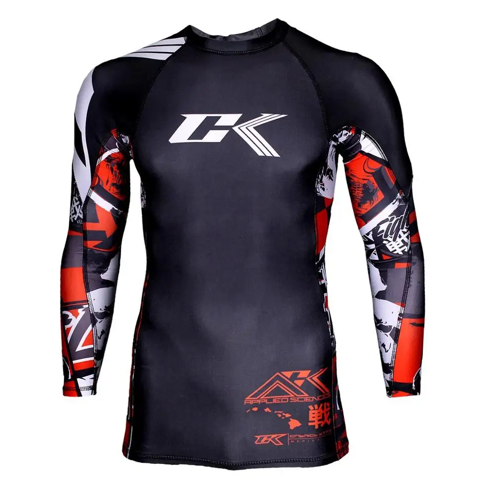 Manufacturer OEM custom made girls dress blank sublimated padded rash guard/ladies rash guard /blank mma rash guard