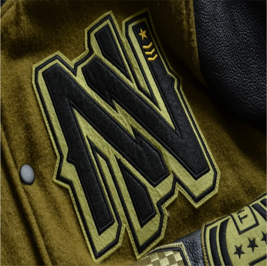 new Jacket Wholesale High Quality Youth Clothing Fashion Casual School Baseball Men Casual Custom Fleece