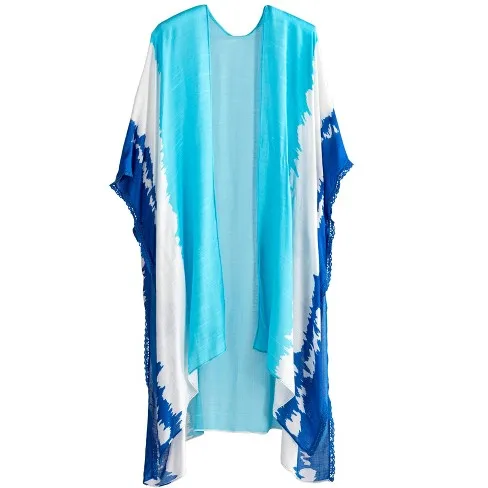 Кимоно-кимоно новый дизайнерский халат из вискоза на заказ Длинный Галстук краситель обертка шаронг пляжная одежда купальник накидка для женщин