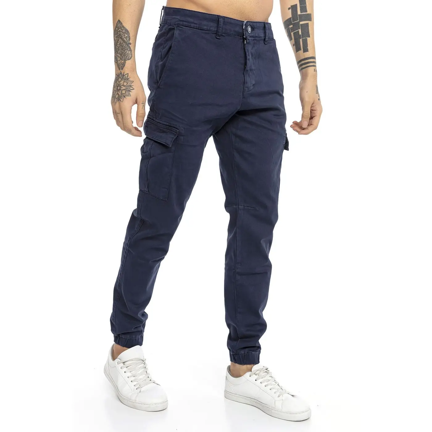 Мужские повседневные брюки в стиле хип-хоп тренировочные Джоггеры для фитнеса спортивные