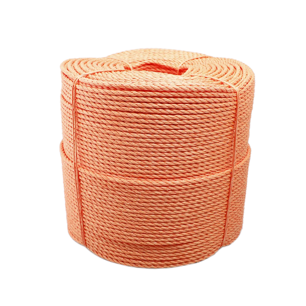 Vietnam 3 strands twisted polypropylene packing rope factory price PP packaging rope chains