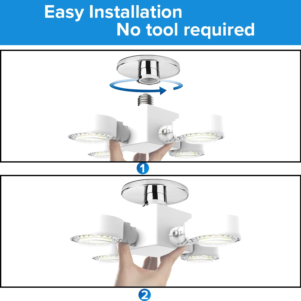  Sansi 30w 3000lm 5000K 110 к 277vac коммерческий светодиодный вентилятор гараж прожекторное освещение для парковки и склад двор сад