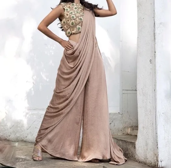 Jumpsuit Woman Striped Jumpsuit Daily Bamboo Jupmsuit Pink Denim Hand Block Printed Cotton Jumpsuit Latest designs jumpsuit