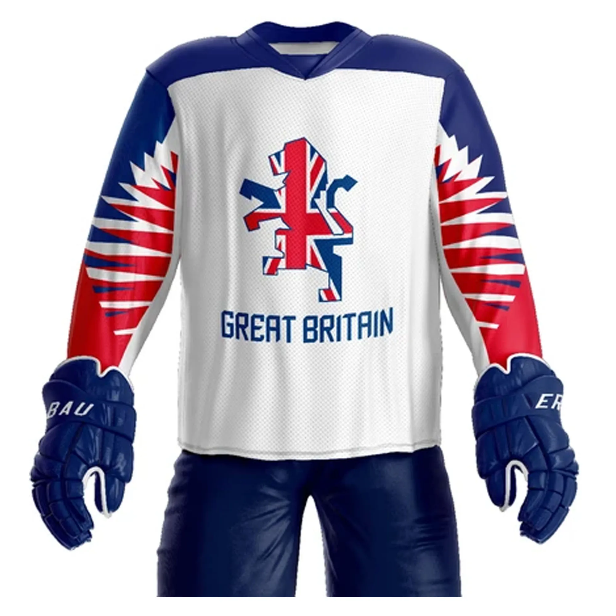 Индивидуальная форма для хоккея с шайбой Премиум-качества