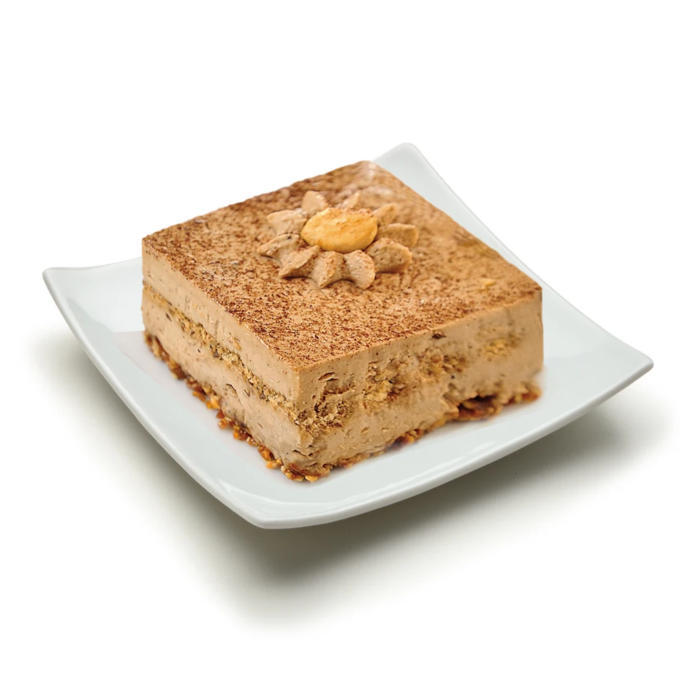 Premium Quality Made in Italy Hazelnut Cake Frozen Dessert 2 Individual Portions (65gx2) 130g Wholesale