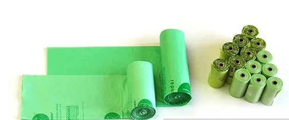 100% Biodegradable Industrial Bags Medical Industry Packing Plastic Garbage Bags