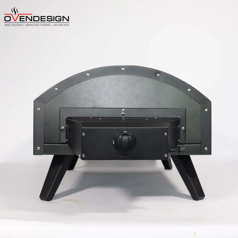 Cheap Price No Door No Chimney Spraying Type 16 Inch Propane Pizza Oven Price Gas Outdoor Pizza Oven With Built-in Thermometer