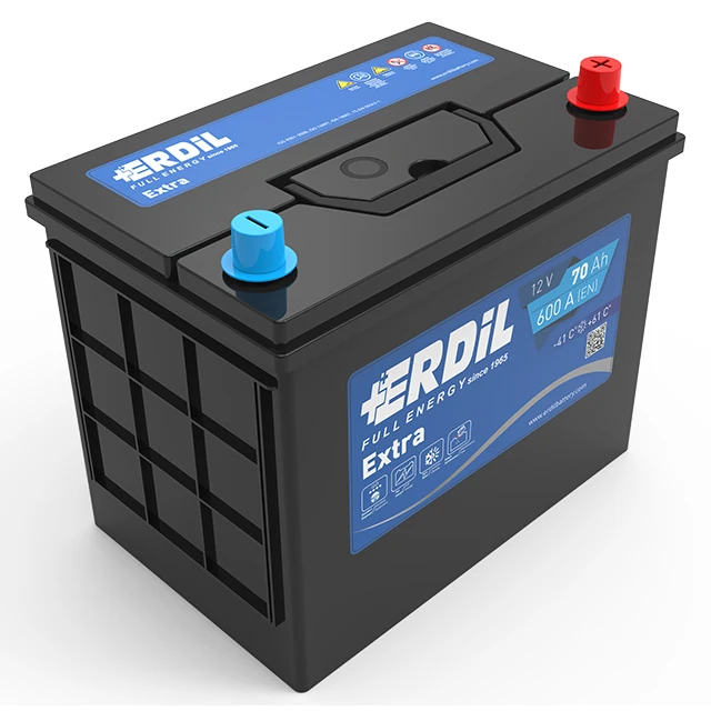 12 В, 70 Ач, стандартная азиатская JIS аккумуляторная батарея для автомобилей