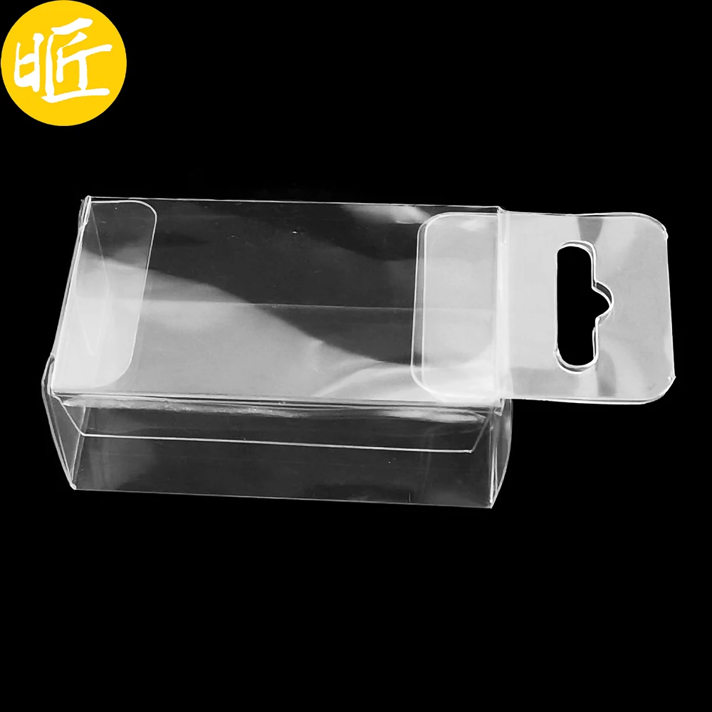 
Custom clear PVC PET PP RPET plastic fishing bait lure box packaging 