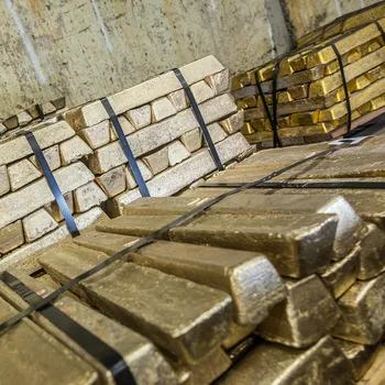 Медный катод и слиток чистой меди 99.99%